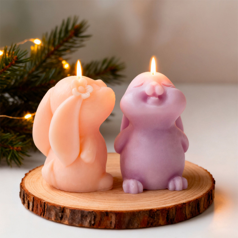 Soap Making At Home - DIY New Cute Long Eared Rabbit