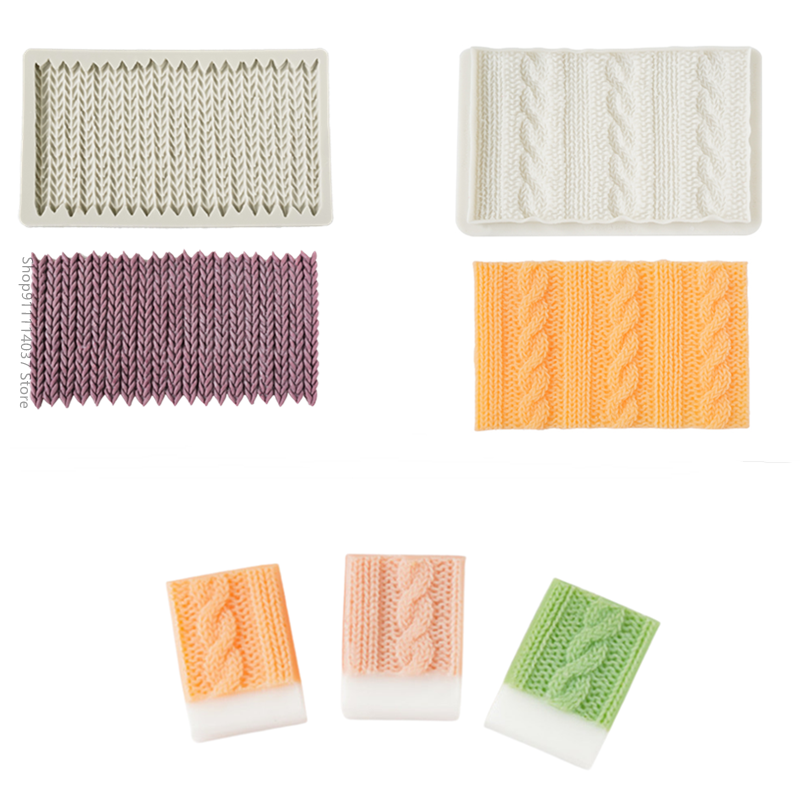 Soap Making Diy - 1PCS Sweater Crochet Kniting Pattern Soap