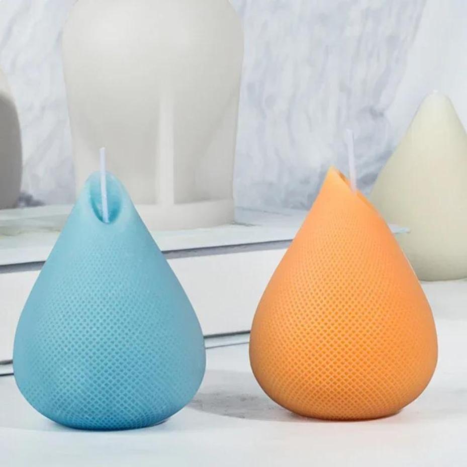 Soap Making Art - Handmade Molds Water Droplets Silicone Candle