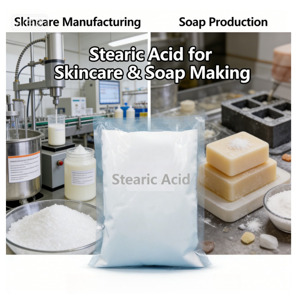 Premium Stearic Acid Powder 10 - Soap Making Acid recension och pris