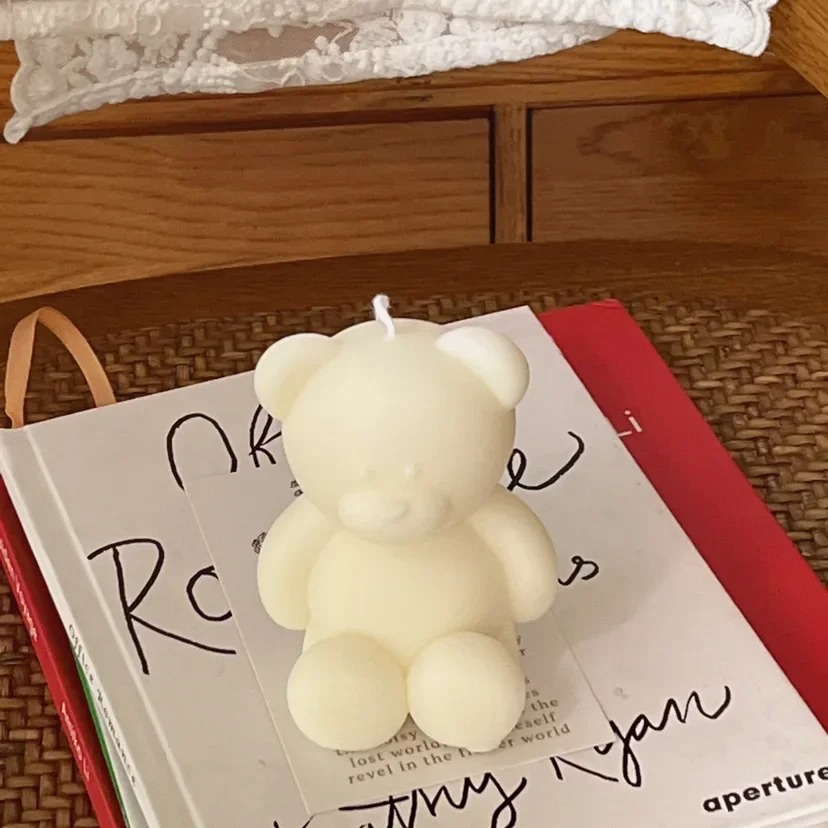 3D Cute Cartoon Bear Silicone  - Soap Making Things recension och pris