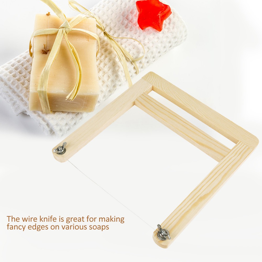 Soap Making Aids Wooden Handle - Soap Cutter Wire recension och pris