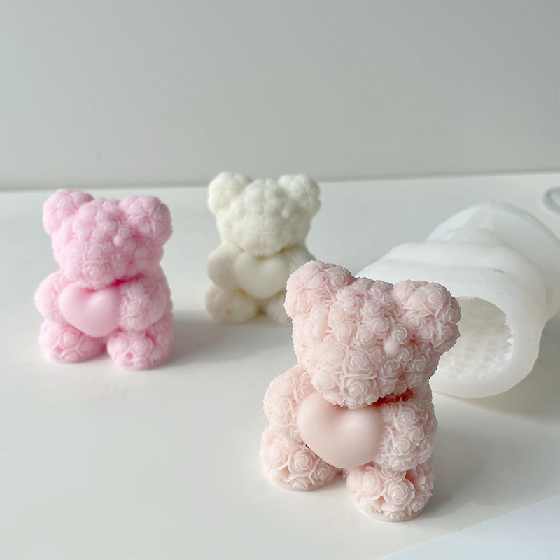 3D Bear Hug Love Silicone Cand - Soap Making At Home recension och pris