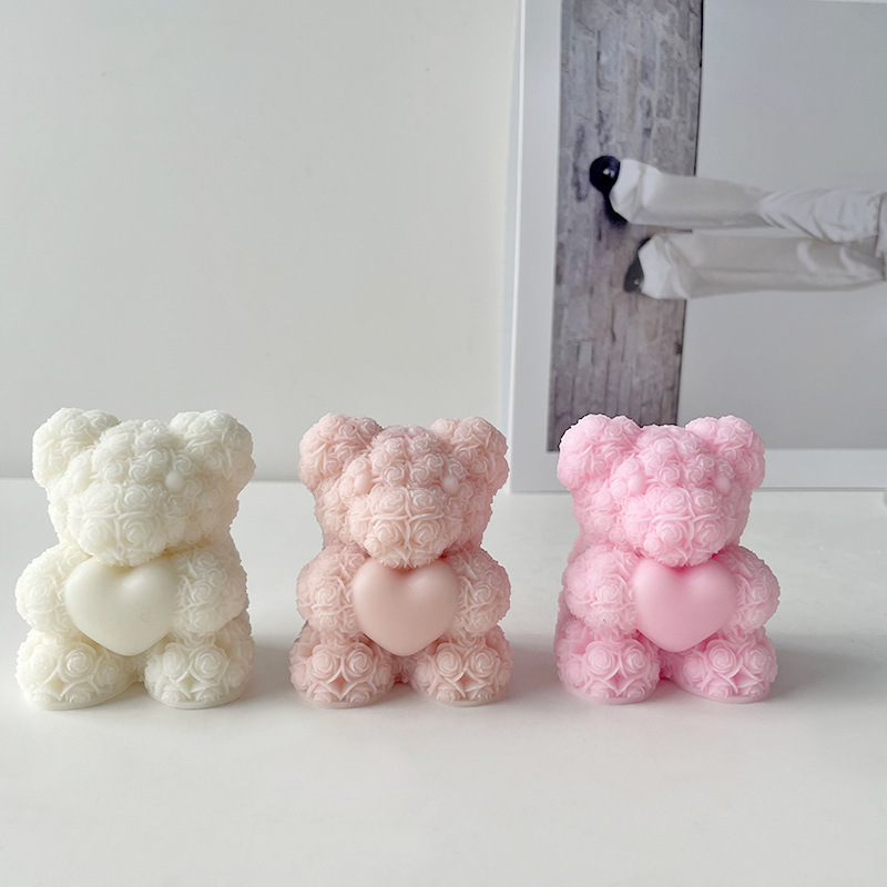 3D Bear Hug Love Silicone Cand - Soap Making At Home recension och pris