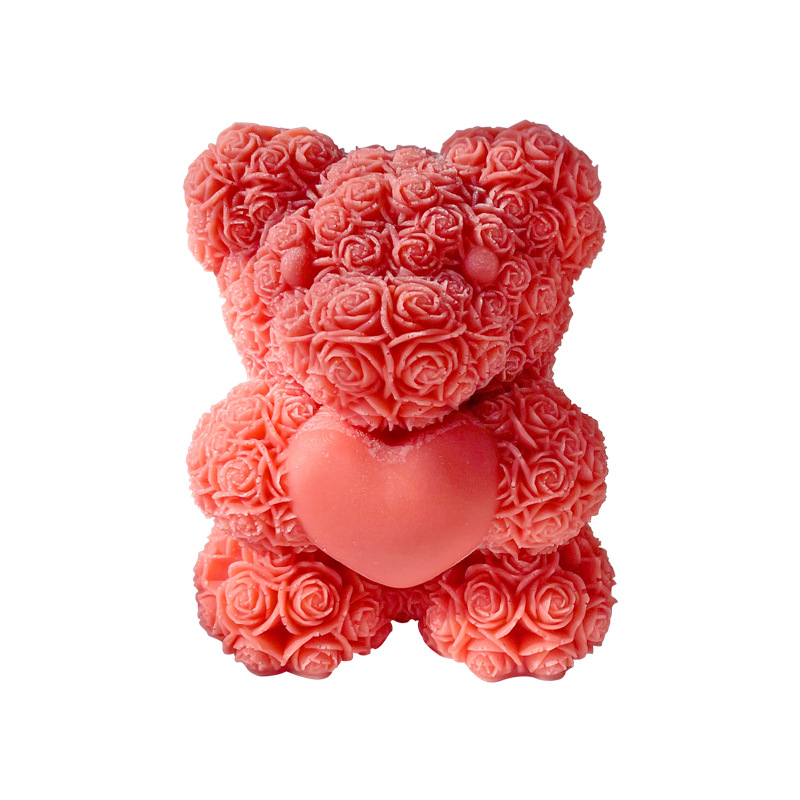 3D Bear Hug Love Silicone Cand - Soap Making At Home recension och pris