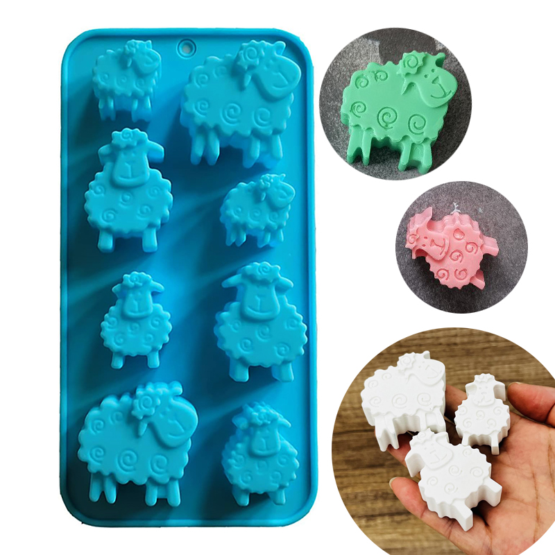 Sheep Silicone Mold For Soap M - Soap Making Art recension och pris