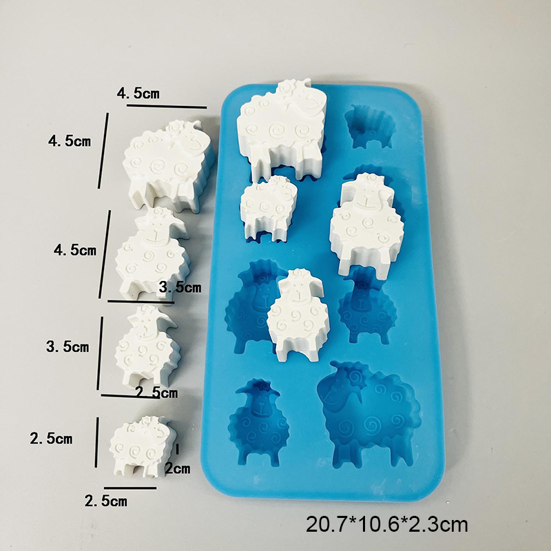 Sheep Silicone Mold For Soap M - Soap Making Art recension och pris