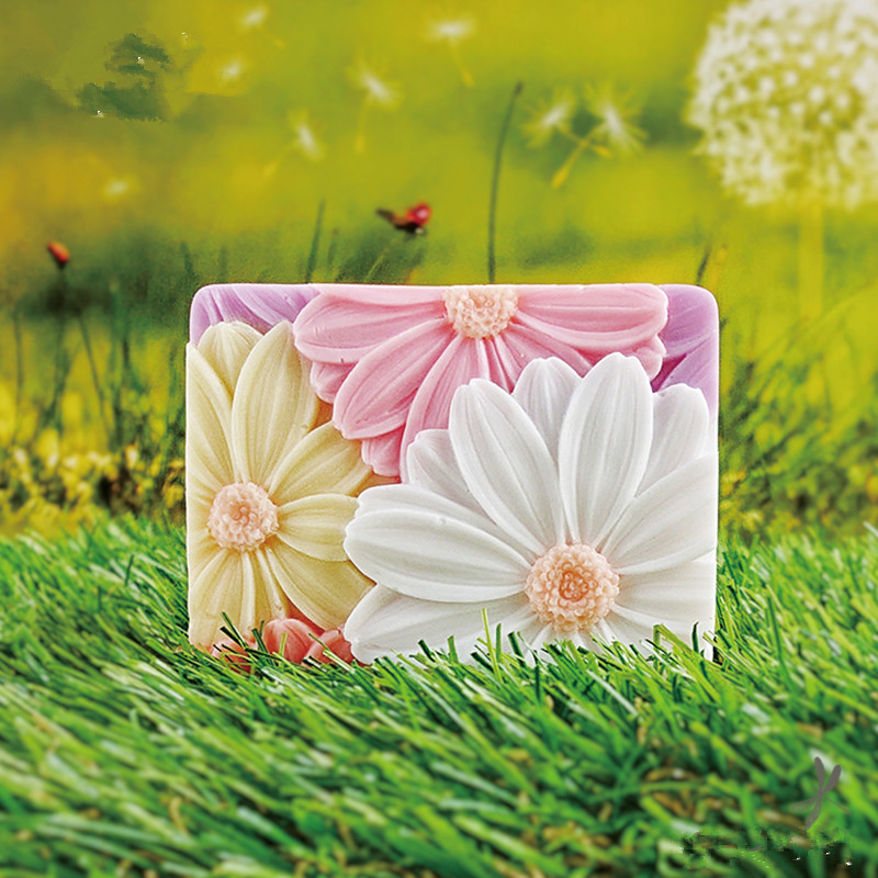 Newest!!!3d Elegant Sunflower  - Soap Making Things recension och pris