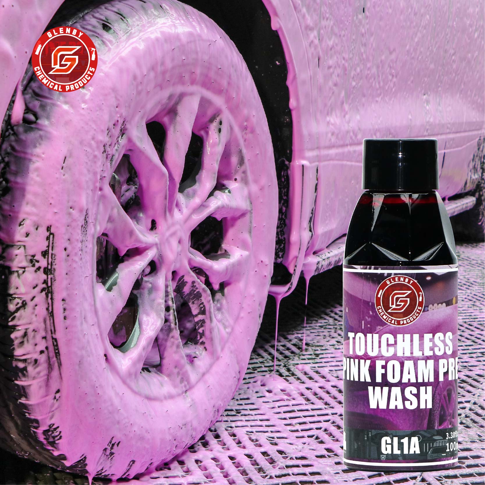 Pink Foam Car Paint Wash Soap  - Soap Making Things recension och pris