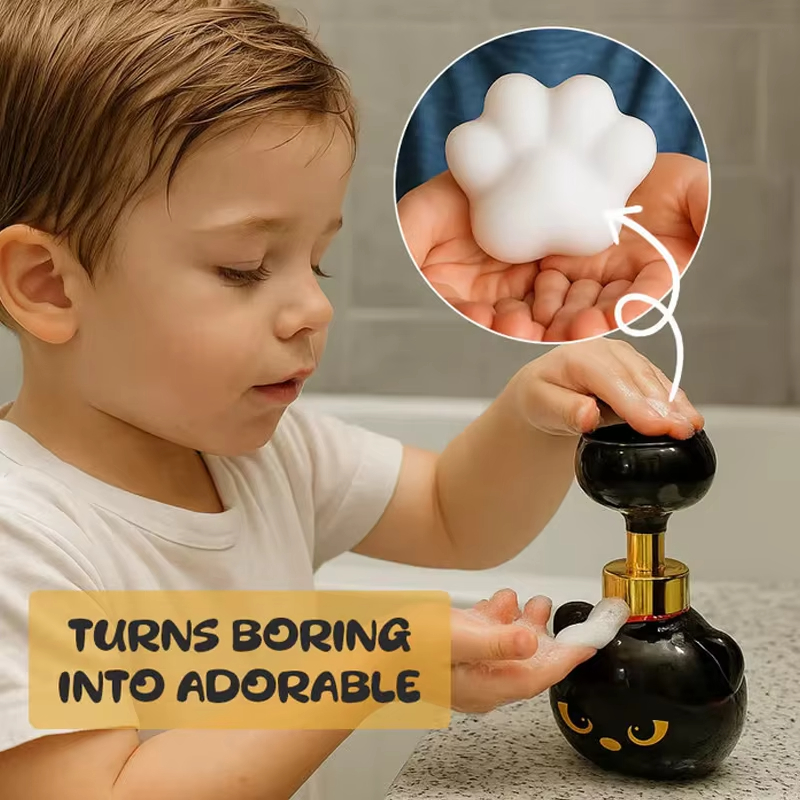 Newest Cat Paw Shape Foam Soap - Soap Making Jug recension och pris