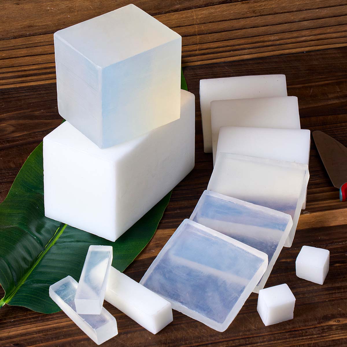 1000g Clear White Soap Base DI - Soap Making At Home recension och pris