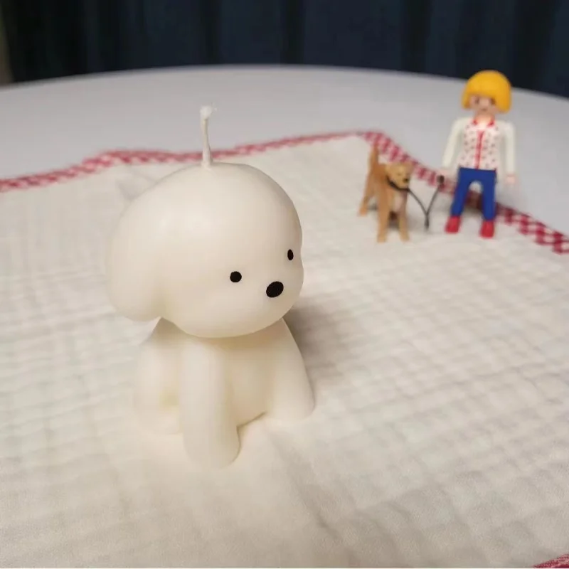 3D Puppy Scented Candle Silico - Soap Making At Home recension och pris