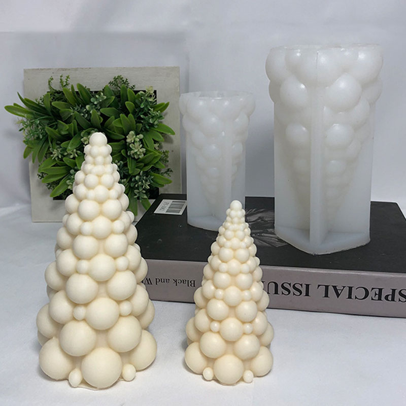3D Bubble Christmas Tree Silic - Soap Making Things recension och pris