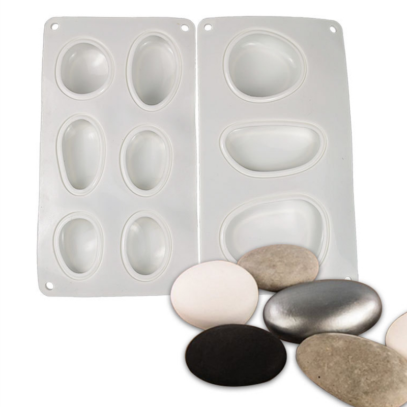 Multicavity Creative Pebble Si - Soap Making Art recension och pris