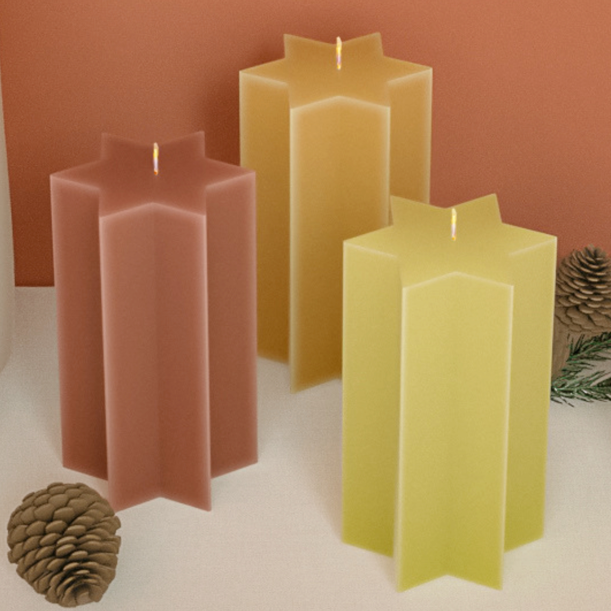 3D Hexagonal Column Silicone C - Soap Making Art recension och pris