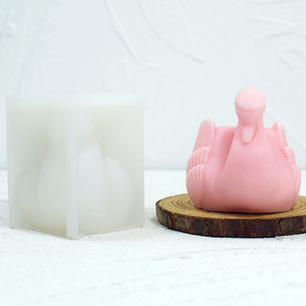 White Swan Silicone Candle Mou - Soap Making Art recension och pris