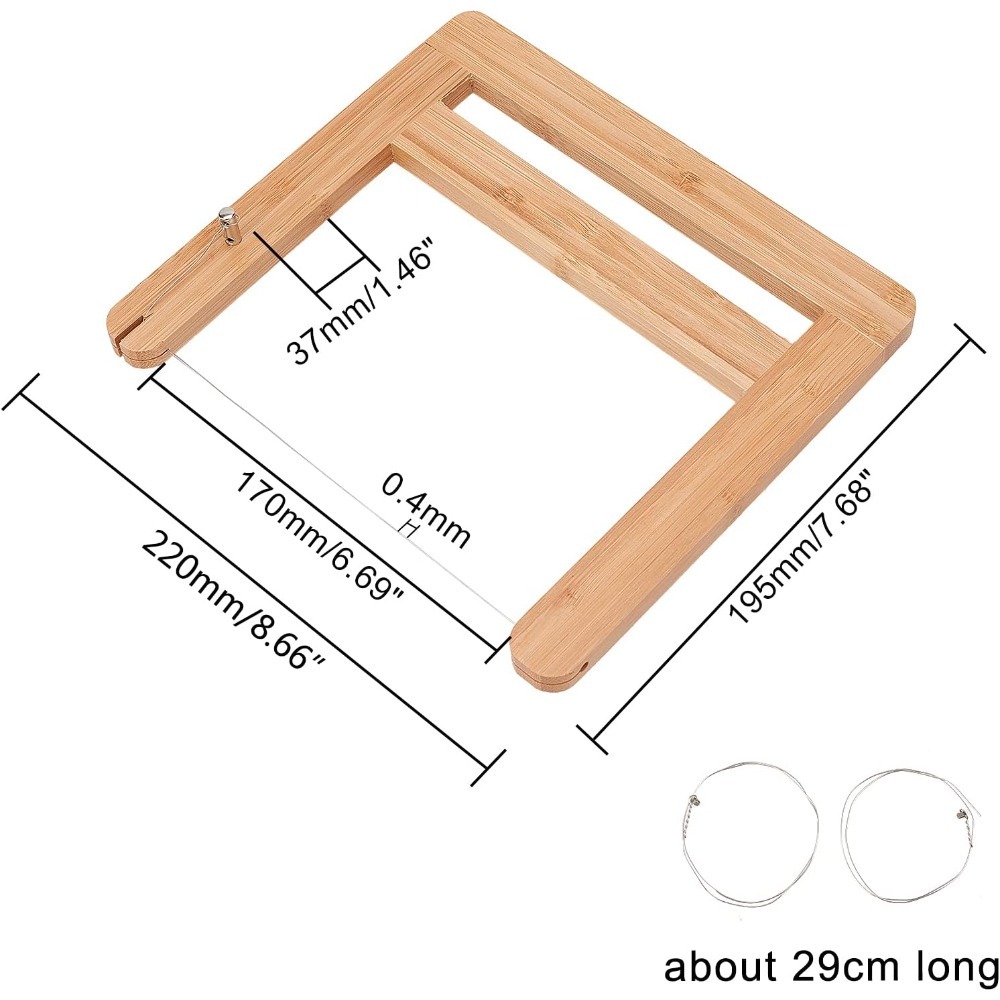 Wire Bamboo Soap Cutter Adjust - Soap Cutter Wire recension och pris