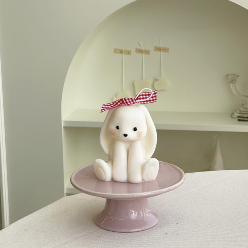 Sitting Rabbit Silicone Candle - Soap Making At Home recension och pris