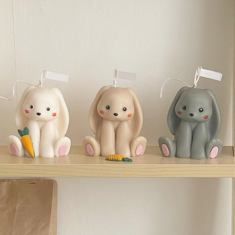 Sitting Rabbit Silicone Candle - Soap Making At Home recension och pris