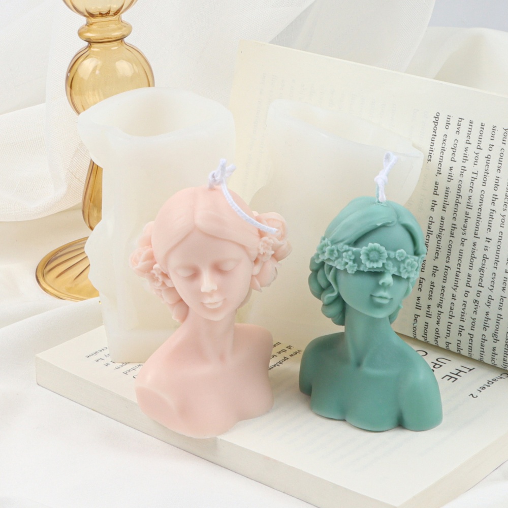 Flower Shape Blindfold Girl Si - Soap Making Art recension och pris