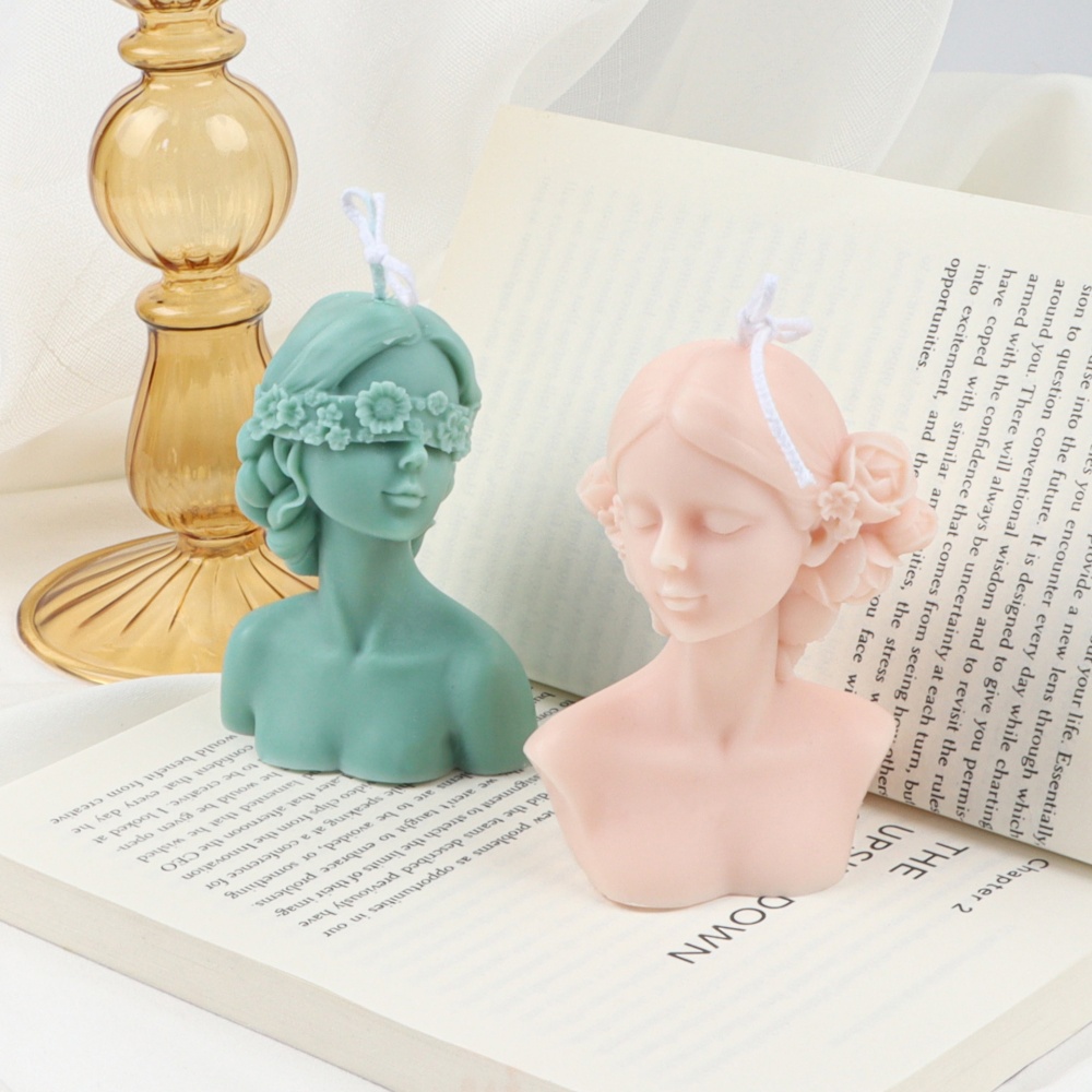 Flower Shape Blindfold Girl Si - Soap Making Art recension och pris
