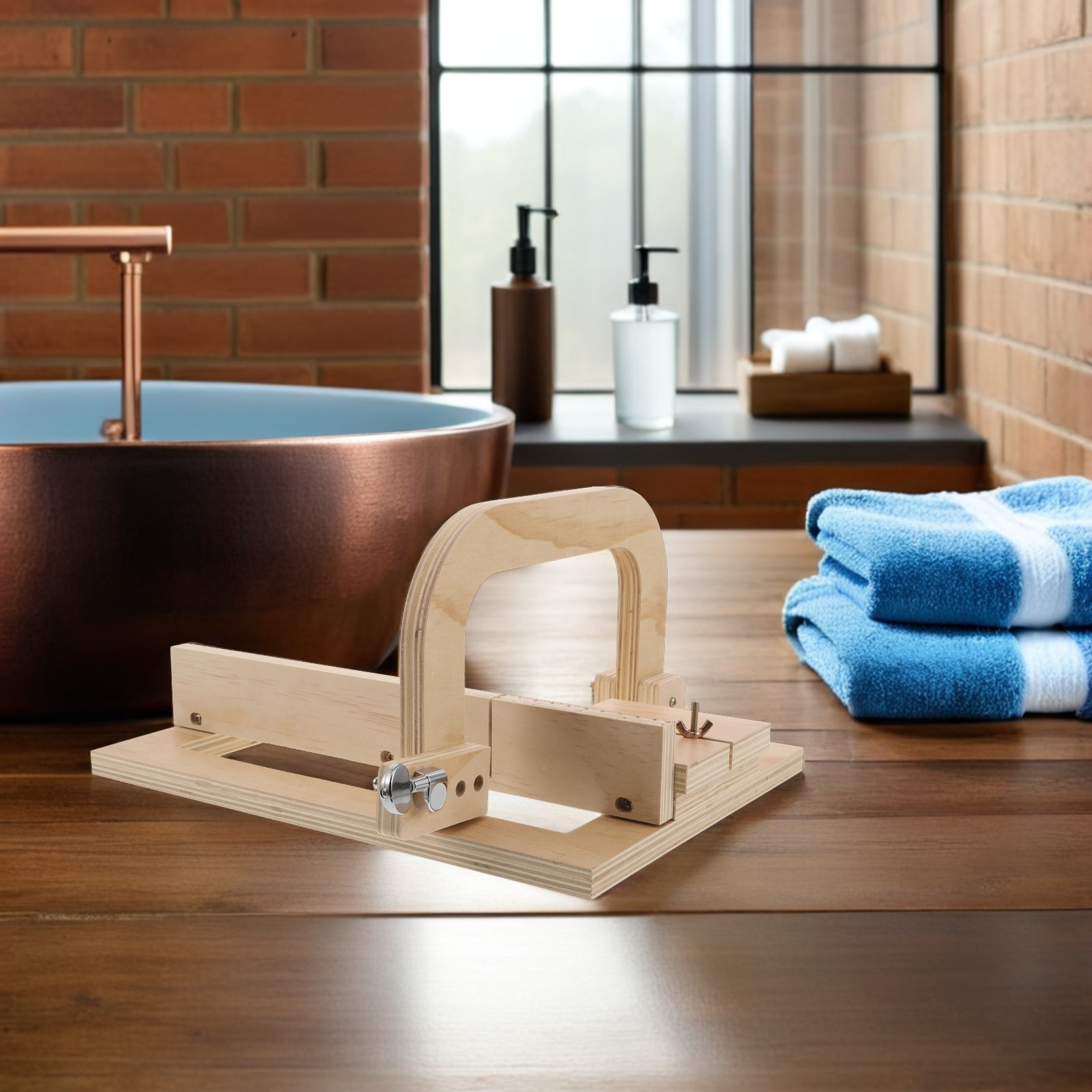 Adjustable Wooden Soap Loaf Cu - Soap Cutter Wire recension och pris