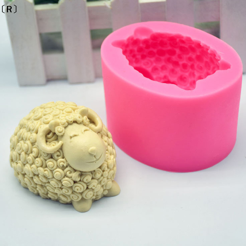 〔R〕3D Sheep Silicone Candle Mo - Soap Making Things recension och pris