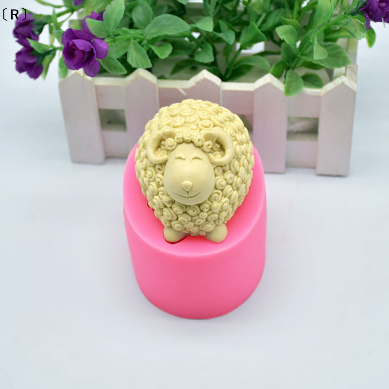〔R〕3D Sheep Silicone Candle Mo - Soap Making Things recension och pris