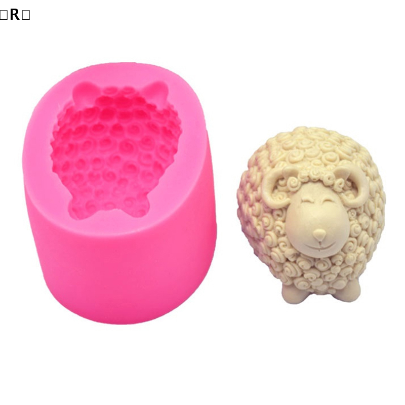 〔R〕3D Sheep Silicone Candle Mo - Soap Making Things recension och pris