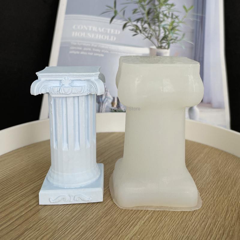 3D Roman Column Candle Silicon - Soap Making At Home recension och pris