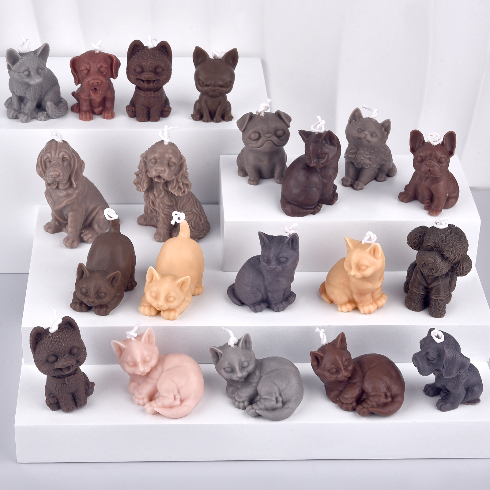 3D Dogs Cats Silicone Mold For - Soap Making Diy recension och pris
