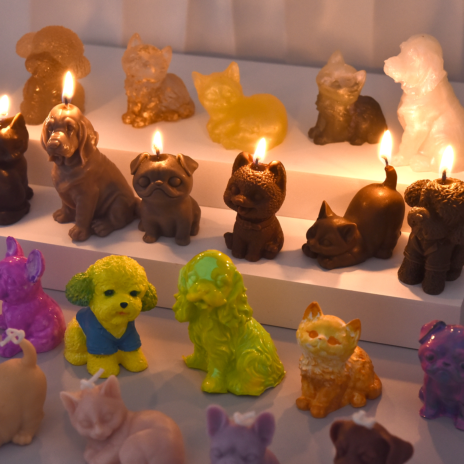 3D Dogs Cats Silicone Mold For - Soap Making Diy recension och pris