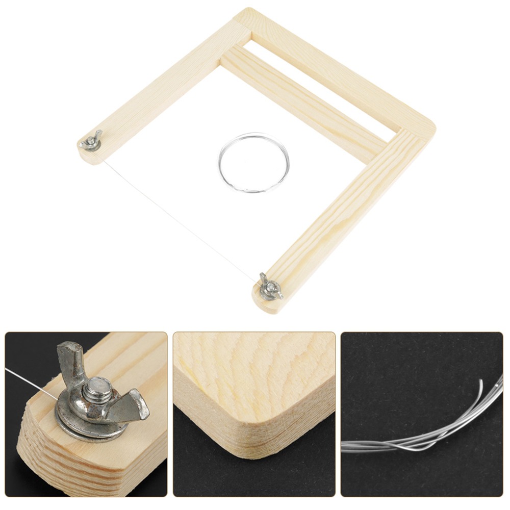 Soap Making Aids Wooden Handle - Soap Cutter Wire recension och pris