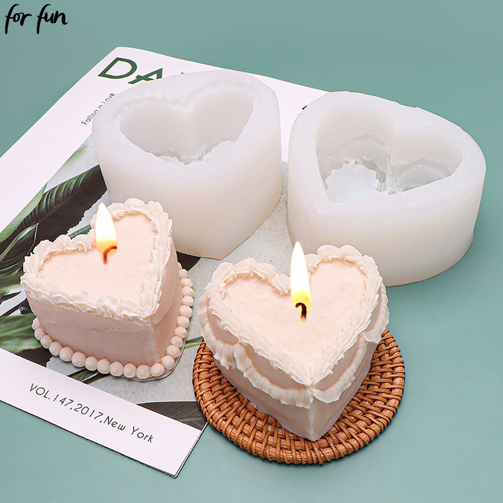 For Fun Heart Cake Shaped Cand - Soap Making Things recension och pris