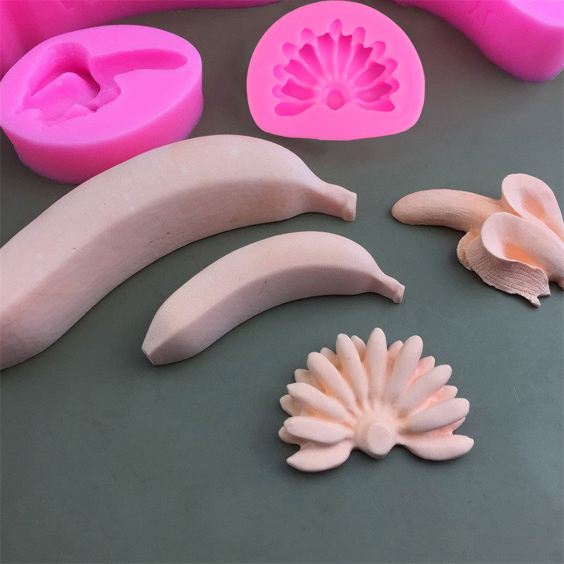 [YU]1Pc 3D Banana Silicone Mol - Soap Making Diy recension och pris