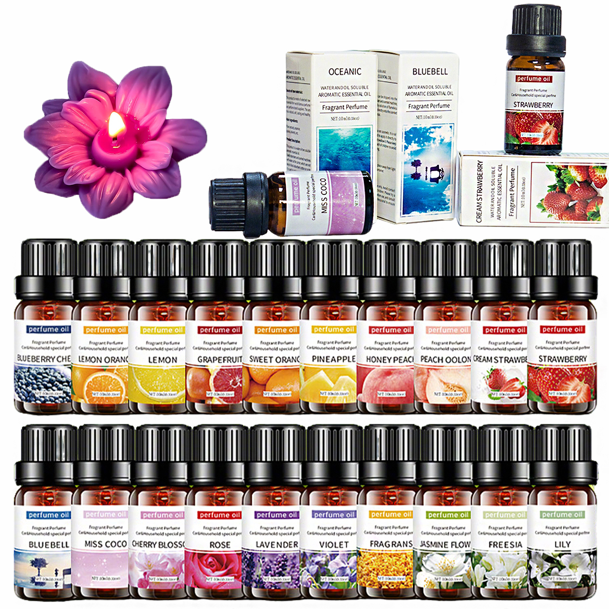 10Ml Aromatherapy Essential Oi - Soap Making Oils Wholesale recension och pris