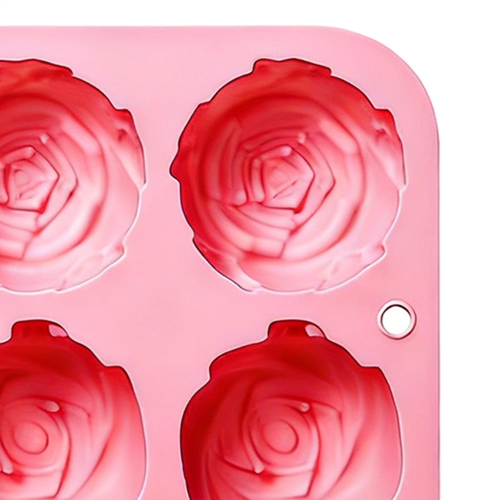 8 Holes Rose Flower Silicone M - Soap Making Diy recension och pris