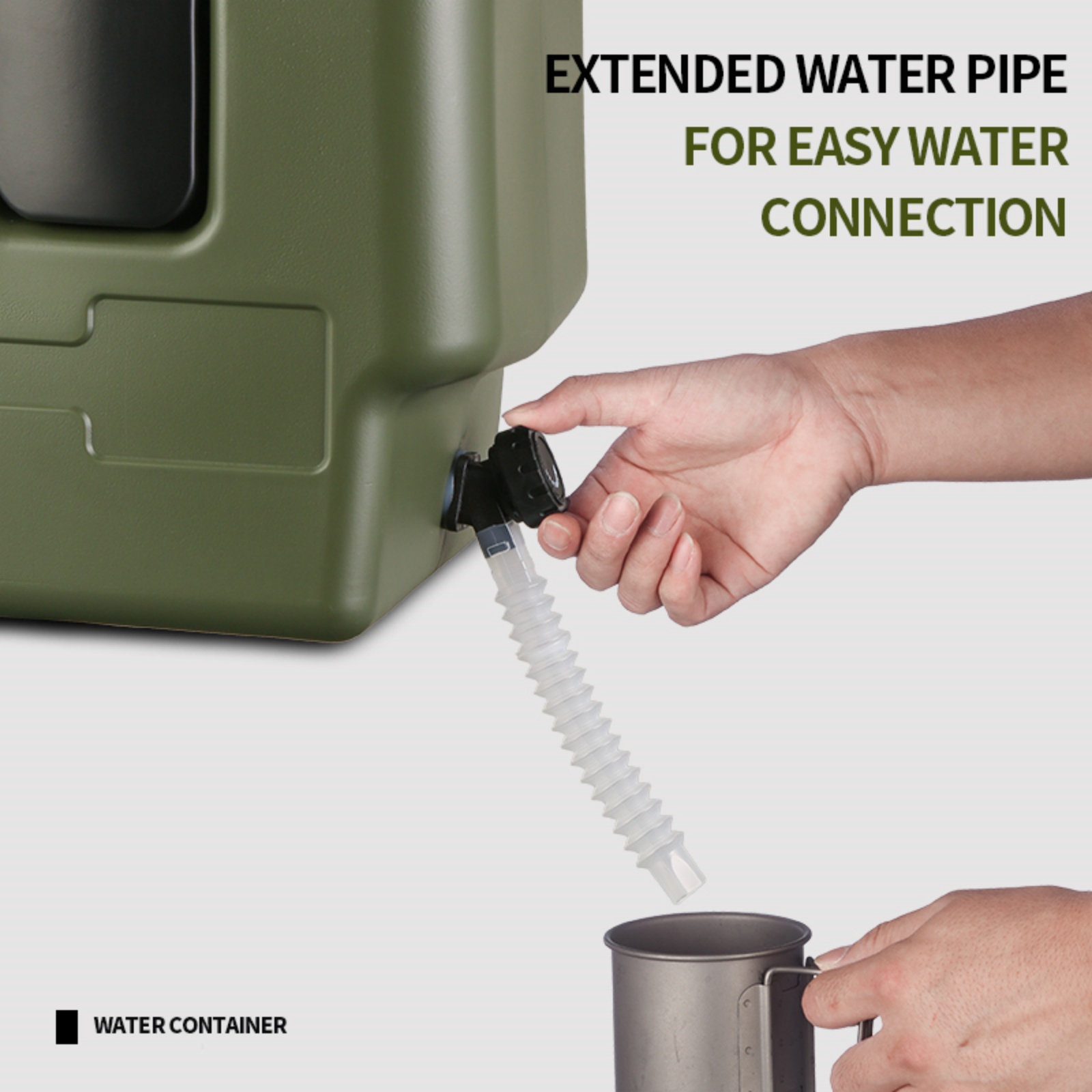 15/20L Portable Camping Water  - Soap Making Jug recension och pris