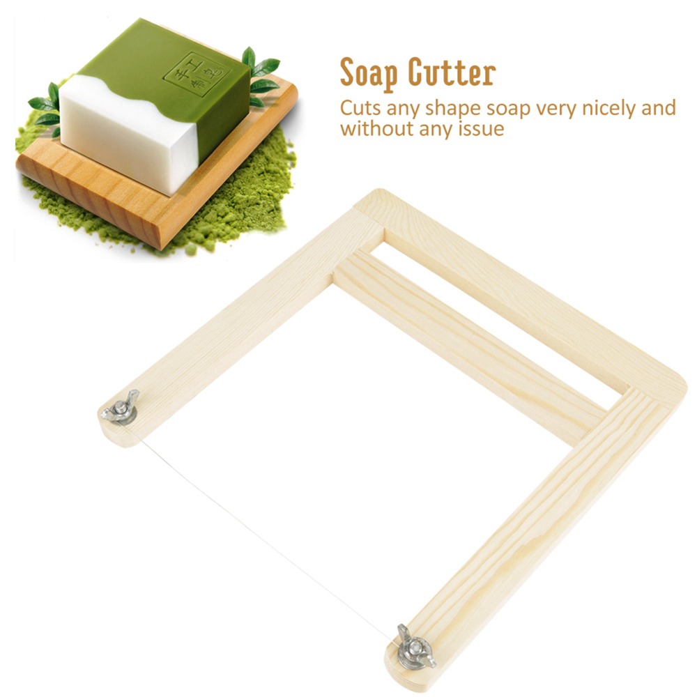 Soap Making Aids Wooden Handle - Soap Cutter Wire recension och pris