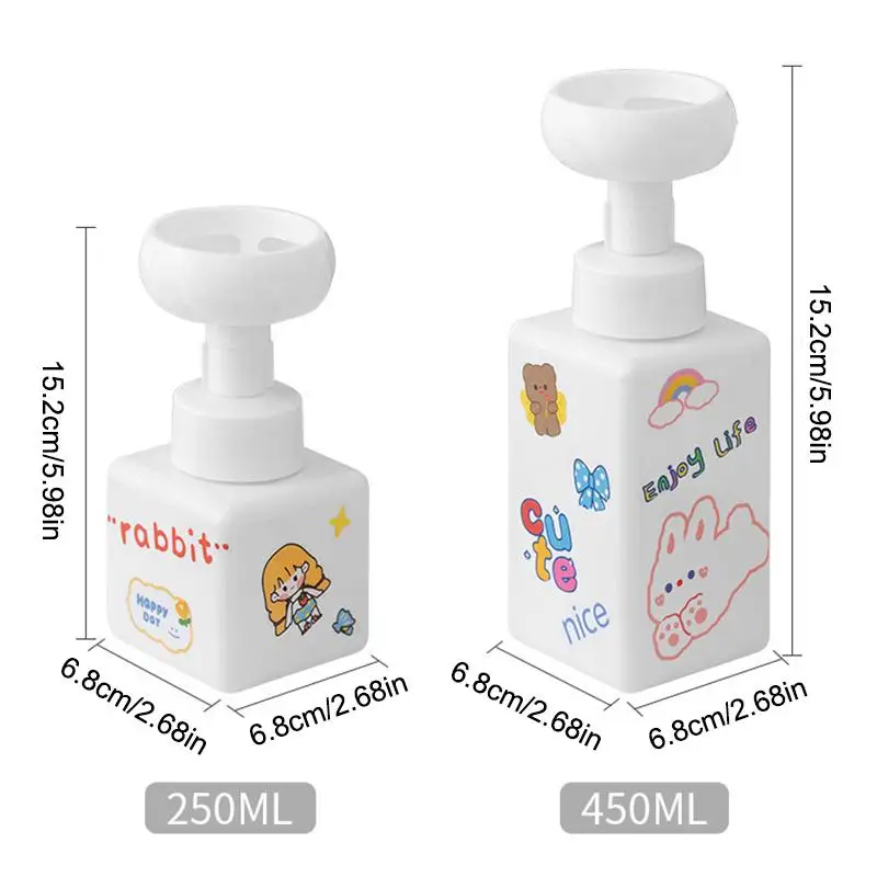 250/450ml Flower Shape Foam Pu - Soap Making Jug recension och pris