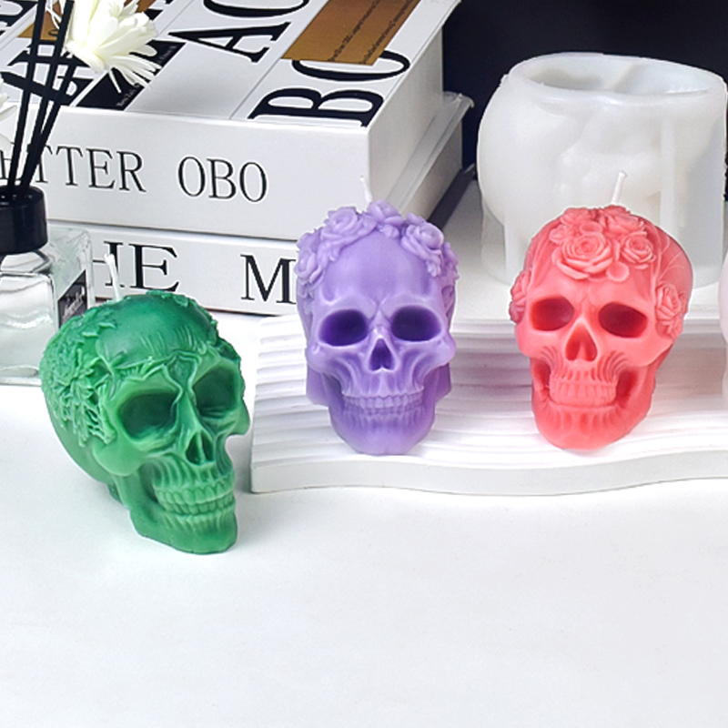 New Halloween Skull Silicone C - Soap Making Art recension och pris