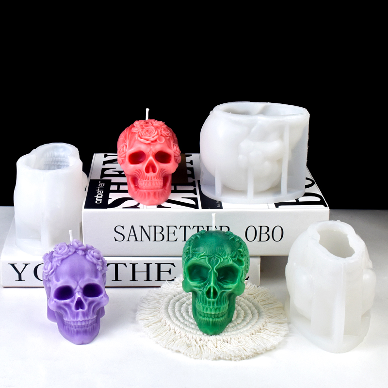 New Halloween Skull Silicone C - Soap Making Art recension och pris