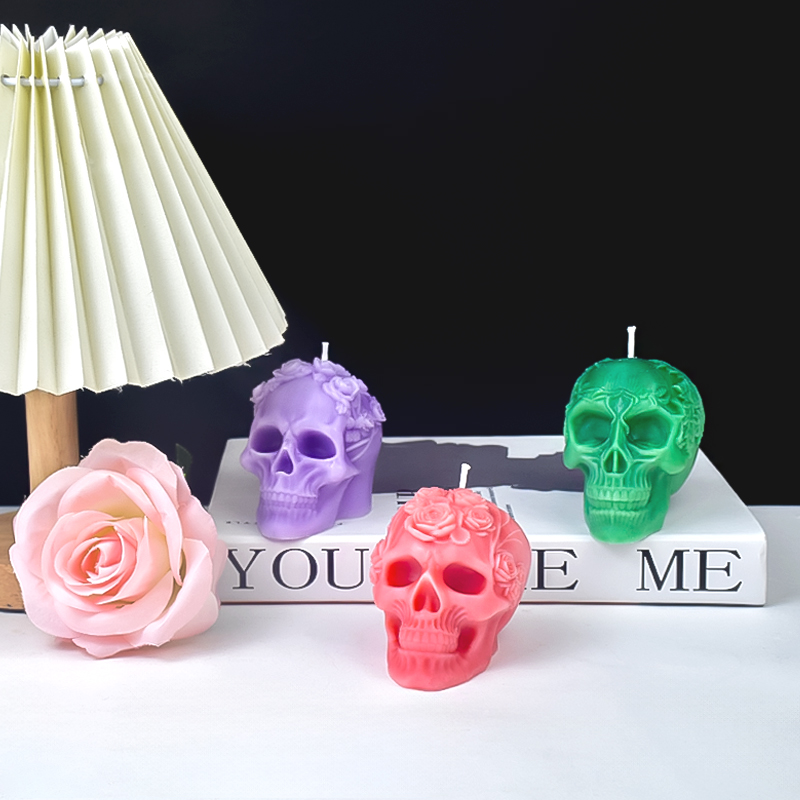 New Halloween Skull Silicone C - Soap Making Art recension och pris