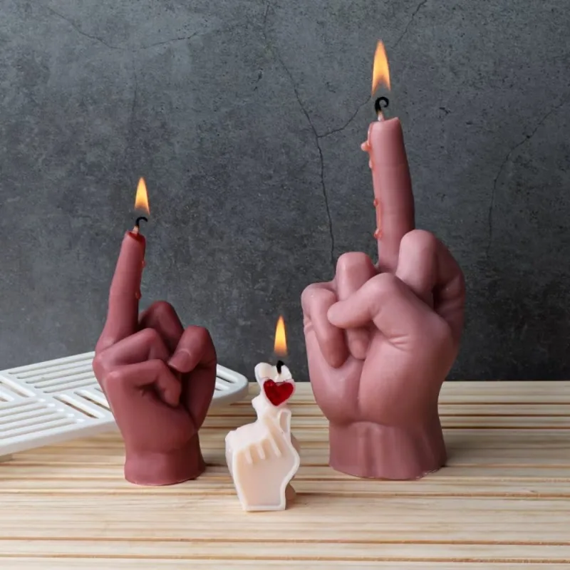Top Quality 3D Middle Finger C - Soap Making Art recension och pris