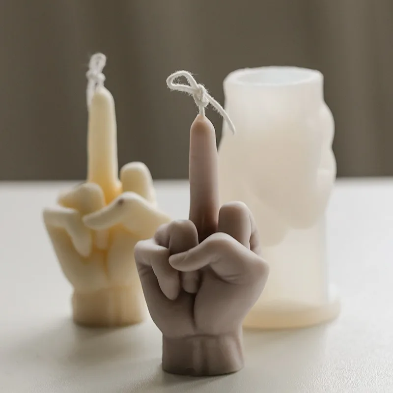 Top Quality 3D Middle Finger C - Soap Making Art recension och pris