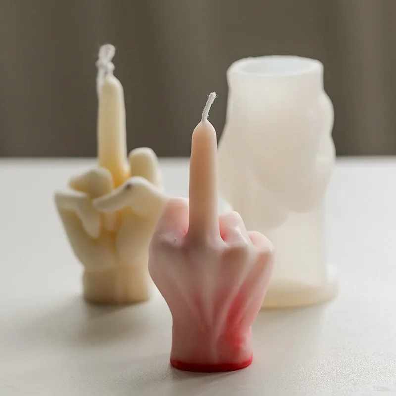 Top Quality 3D Middle Finger C - Soap Making Art recension och pris