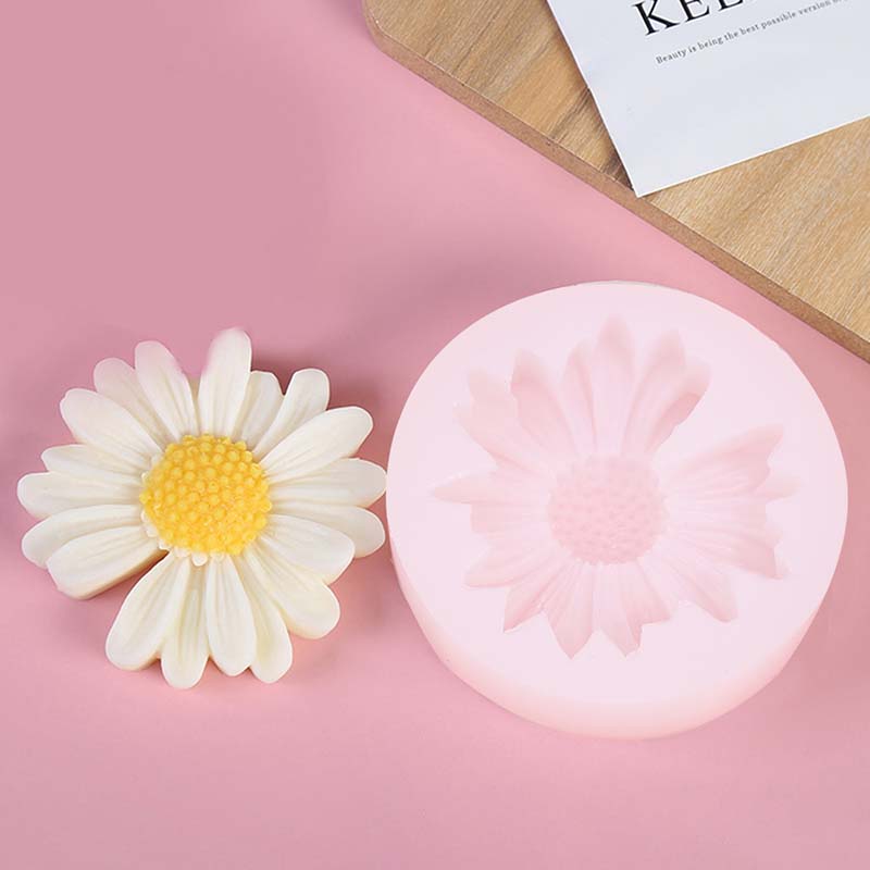 DIY Candle Silicone Mold Daisy - Soap Making Things recension och pris