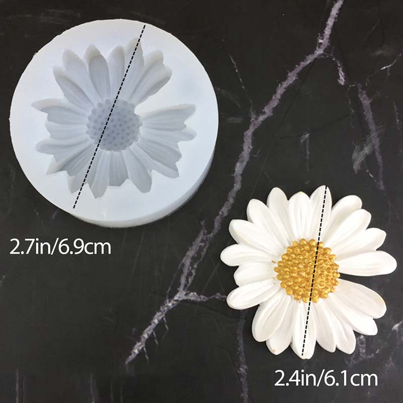 DIY Candle Silicone Mold Daisy - Soap Making Things recension och pris