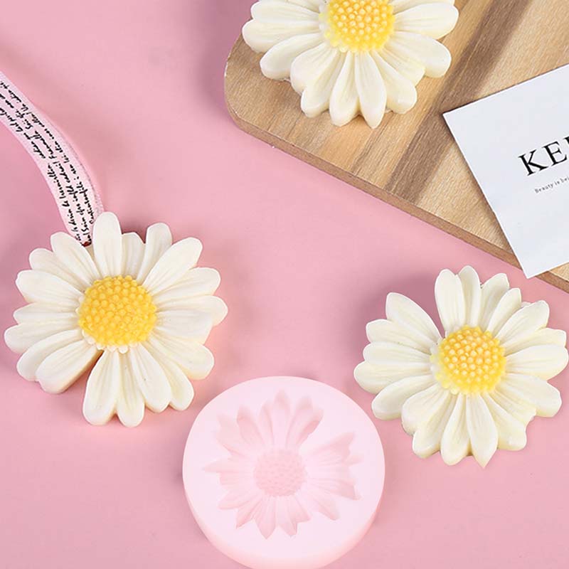 DIY Candle Silicone Mold Daisy - Soap Making Things recension och pris