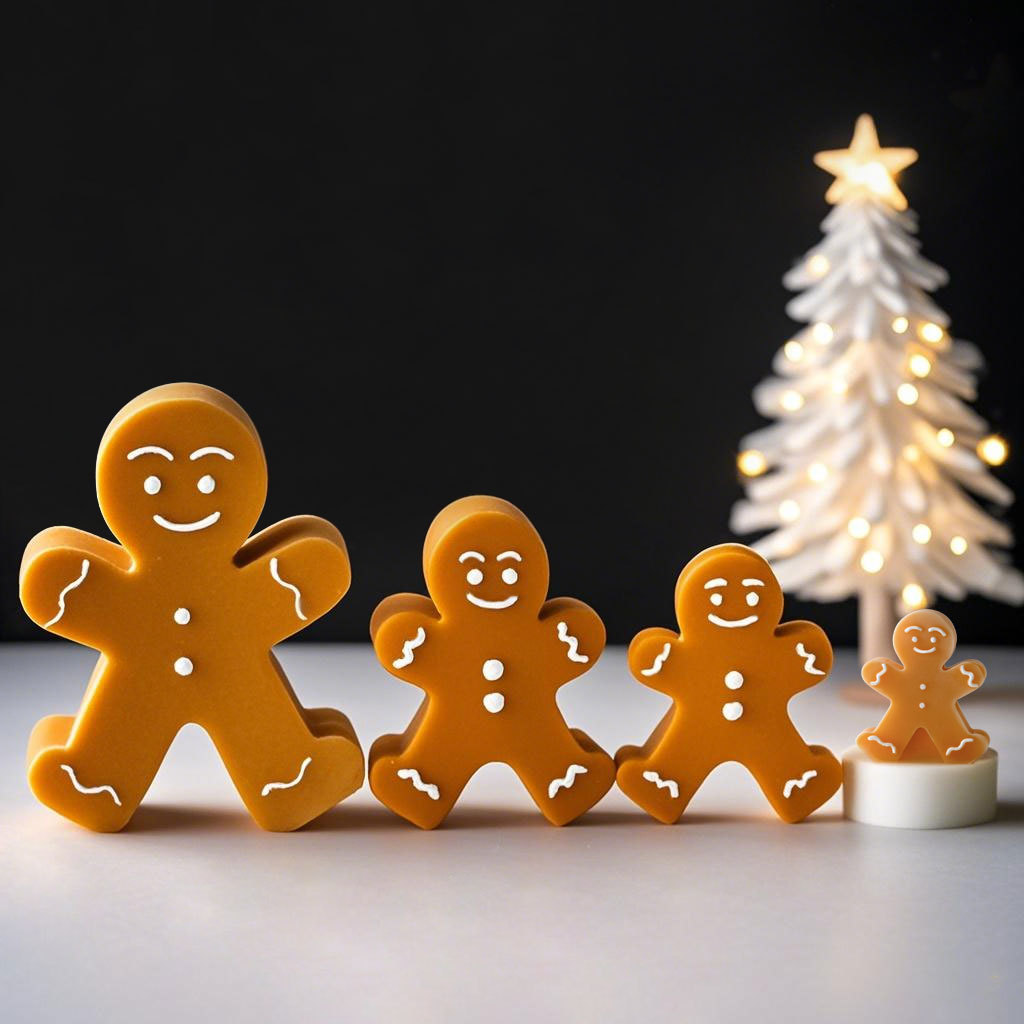 DIY Cartoon Gingerbread Man Si - Soap Making Things recension och pris